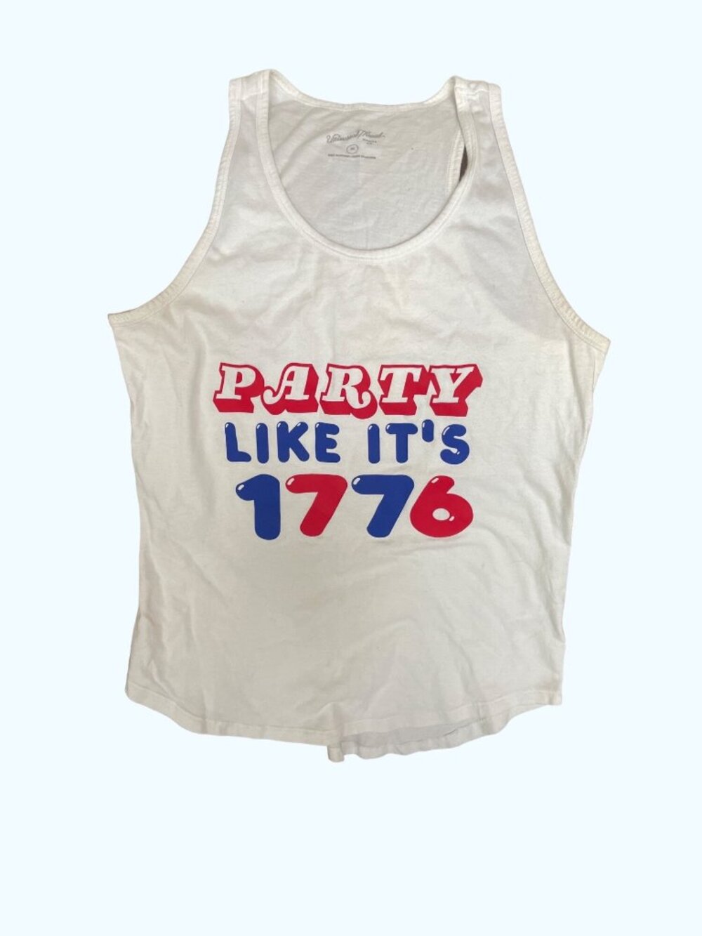 Tank Top XS Party Like it’s 1776 July 4th attire